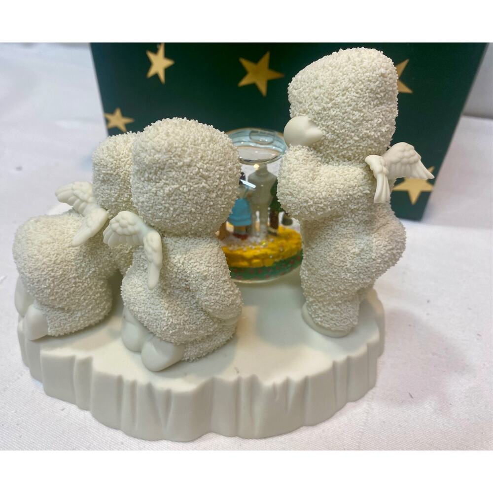 VTG Dept. 56 Snowbabies Wizard of Oz Snow Globe They're Coming From Oz Oh My - Picture 7 of 13